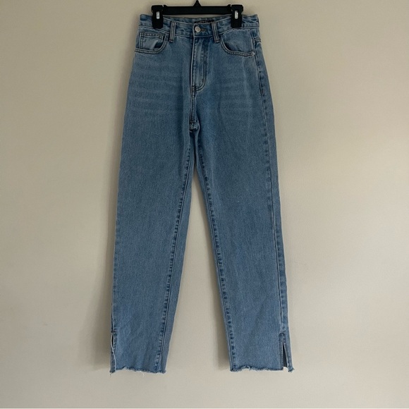 Nasty gal split hem jeans - Picture 2 of 6